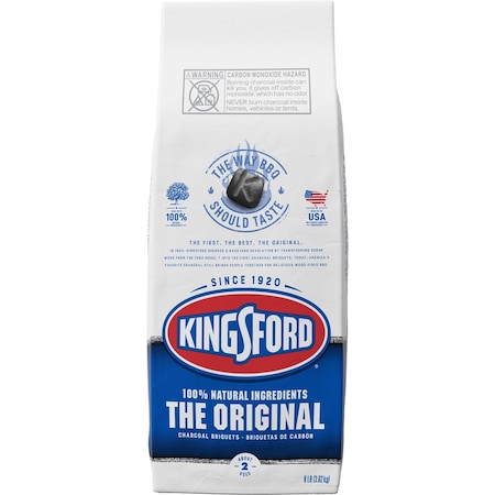 Kingsford Kingsford All Natural Original Charcoal Briquettes 8 lb 32114
